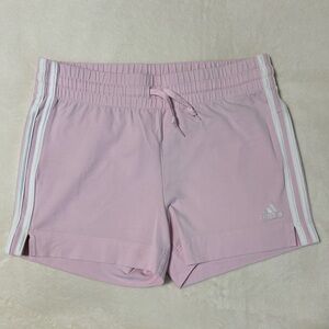 Pink women’s adidas shorts